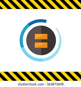 Black fader icon