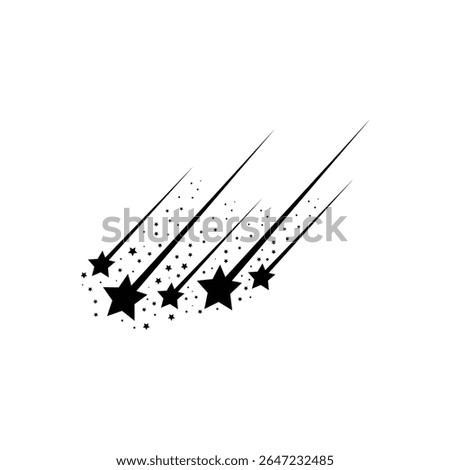 Black Falling Stars A Dark Celestial Descent Unveiled