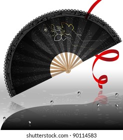 black  fan