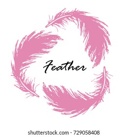 Black feathers