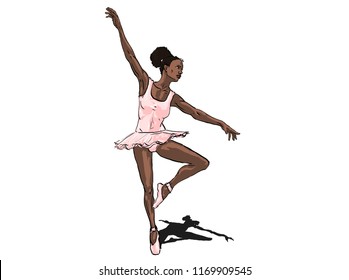 Black Female Ballerina