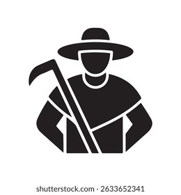 black filled icon silhouette vector illustration
