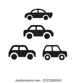 black filled icon vector silhouette style 