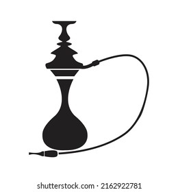 Black filled shisha icon design for you