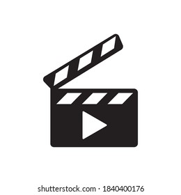 Black Film Icon design vector