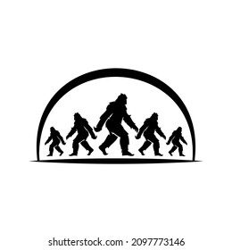 black five yetti logo vector