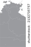 Black flat blank highlighted location map of the CITY OF DARWIN AREA inside gray administrative map of local government areas of the Northern Territory, Australia