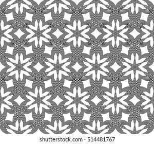 black floral on sacred geometry pattern. vector illustration. for design invitation, wallpaper, fabric