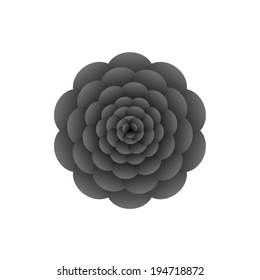 Black flower