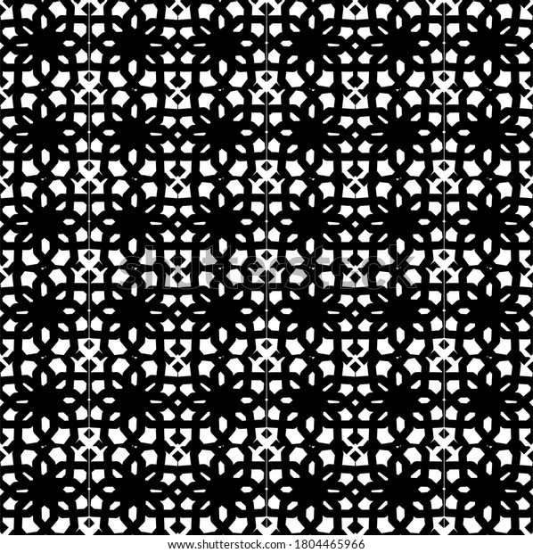 Black Flower Clone Pattern Concept Design Stock Vector (Royalty Free ...