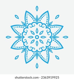 Black flower icon vector illustration