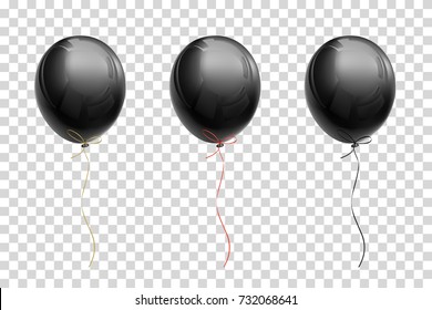 Download Gold And Black Balloons Png | PNG & GIF BASE