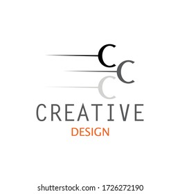 black font ccc design  logo