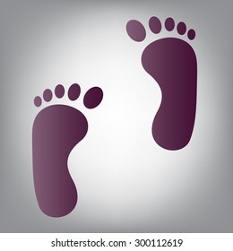 black footprint