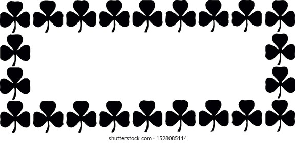 black Four leaf clover collection
