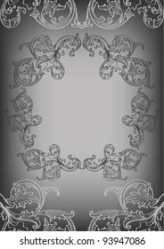 The black frame and corner elements