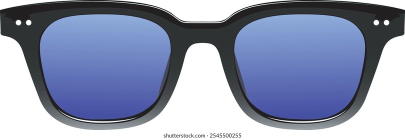 Black Frame Stylish Fashionable Sunglass