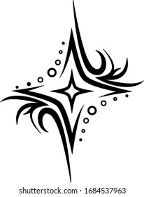 Black french card diamonds tattoo vector design art abstract graphic illustration drawing decoration decorative pattern