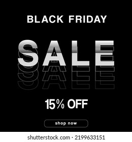 Black Friday 15% sale discount