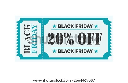 Black Friday 20% Off Coupon Discount Voucher Deal