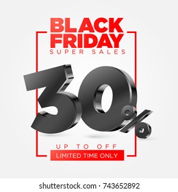 Black friday 3d numbers, sales and discounts