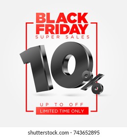 Black friday 3d numbers, sales and discounts