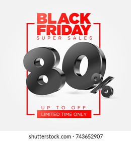 Black friday 3d numbers, sales and discounts