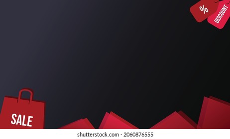 Fondo Resumen Del Viernes Negro Con Espacio De Copia. Adecuado para creador de contenido o diseñador gráfico