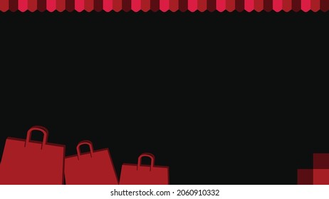 Black Friday Abstract Background With Copy Space. Suitable for content creator or graphic designer project
