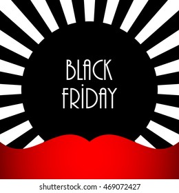 black friday abstract banner