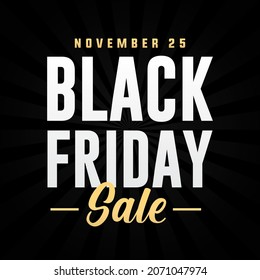 Black Friday abstract modern creative minimalist luxurious banner, sign, design concept, social media post, template, mockup brochure, booklet, print, ad, and poster