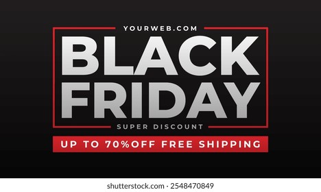 Black Friday abstrato moderno criativo minimalista luxuoso banner, sinal, conceito de design, postagem de mídia social, modelo, brochura de maquete, livreto, impressão, anúncio e cartaz