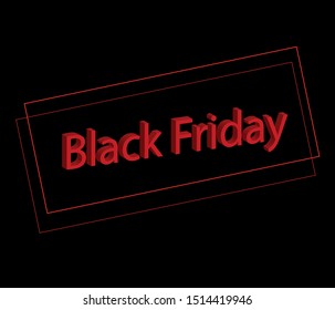 Black Friday background art vetor