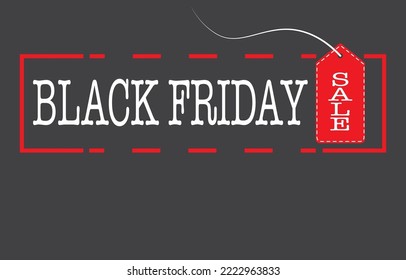 Vector de banner de fondo del Viernes Negro. Festival del Viernes Negro, hoy las tiendas emitirán una promoción para reducir casi todo tipo de productos. Compras, descuento, compra, Sale Black Friday concepto de fondo