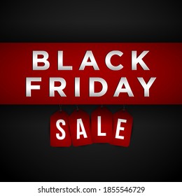 Black Friday Background. Good for Banner or Poster. Vector Illustration.