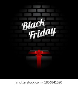 Black Friday Background. Good for Banner or Poster. Vector Illustration.