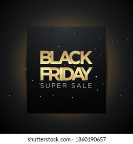 Black Friday Background. Good for Banner or Poster. Vector Illustration.