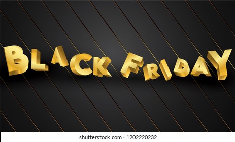 Black friday background layout background black and gold. For art template design, list, page, mockup brochure style, banner, idea, cover, booklet, print, flyer, book, card, ad, sign, poster, badge.