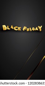 Black friday background layout background black and gold. For art template design, list, page, mockup brochure style, banner, idea, cover, booklet, print, flyer, book, card, ad, sign, poster, badge.