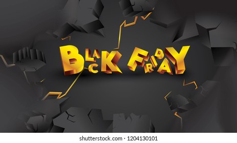 Black friday background layout background black and gold. For art template design, list, page, mockup brochure style, banner, idea, cover, booklet, print, flyer, book, card, ad, sign, poster, badge.