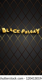 Black friday background layout background black and gold. For art template design, list, page, mockup brochure style, banner, idea, cover, booklet, print, flyer, book, card, ad, sign, poster, badge.