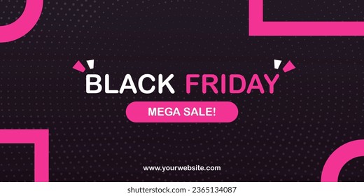 Black Friday background for sale. Black friday banner or poster