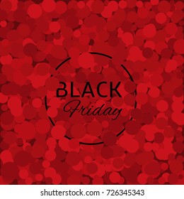 Black friday background. Vector illustration