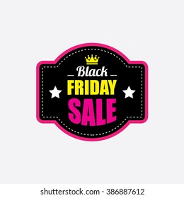 Black friday badge