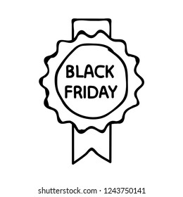 black Friday   badge   sticker  
