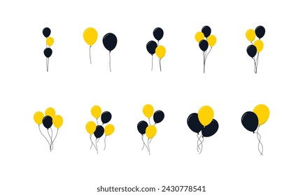Black Friday Ballon Element Set