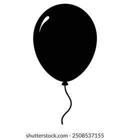 Black Friday Balão Vetor Ilustração para Promoções de Venda.