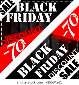 Black Friday. Banner.