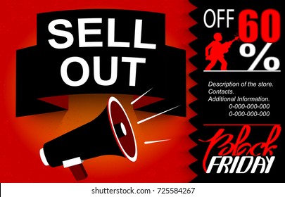 Black Friday. Banner.