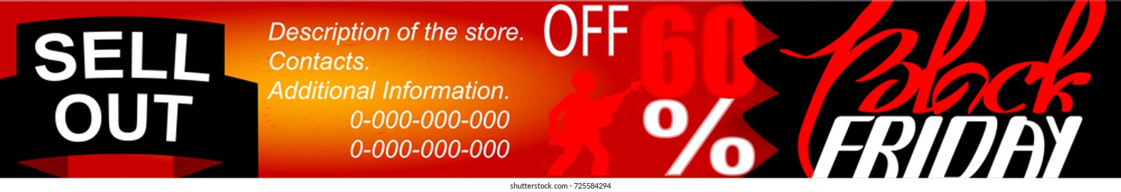 Black Friday. Banner.